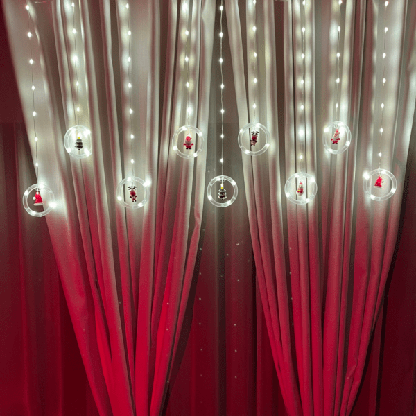 LED jõulukardinad - pilt 2