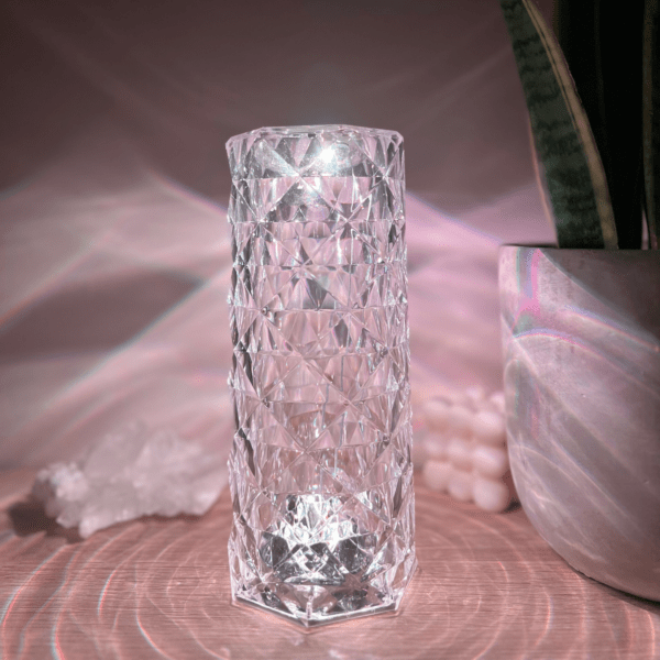 Puutetundlik LED Kristall-lamp - pilt 2