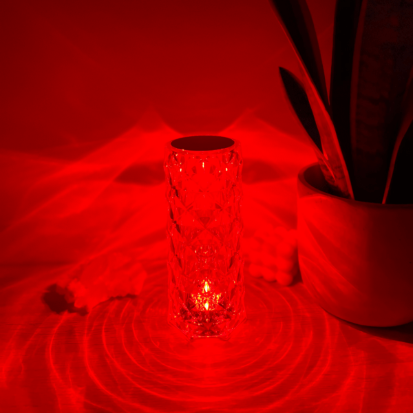 Puutetundlik LED Kristall-lamp - pilt 4